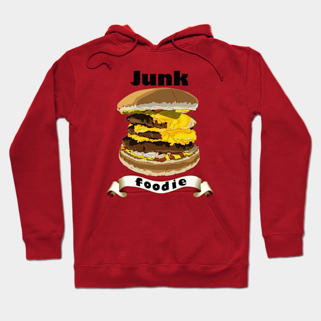 Junk Foodie! Hoodie by i2studio